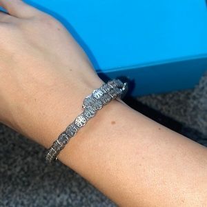 Alex and ani silver wrap around bracelet